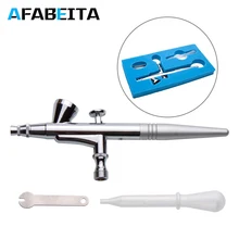 0,2/0,3/0,4 мм Аэрограф Пистолеты 2CC татуировки спрей Пистолеты воздушная кисть тела Краски нейл-арта Искусство ремесло Инструменты для тортов DIY Инструменты