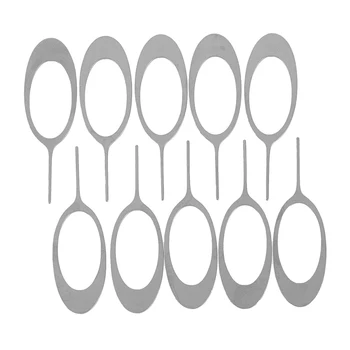 

10pcs new Sim Card Tray Removal Eject Pin Key Tool Stainless Steel Needle for iPhone iPad Samsung for Huawei xiaomi