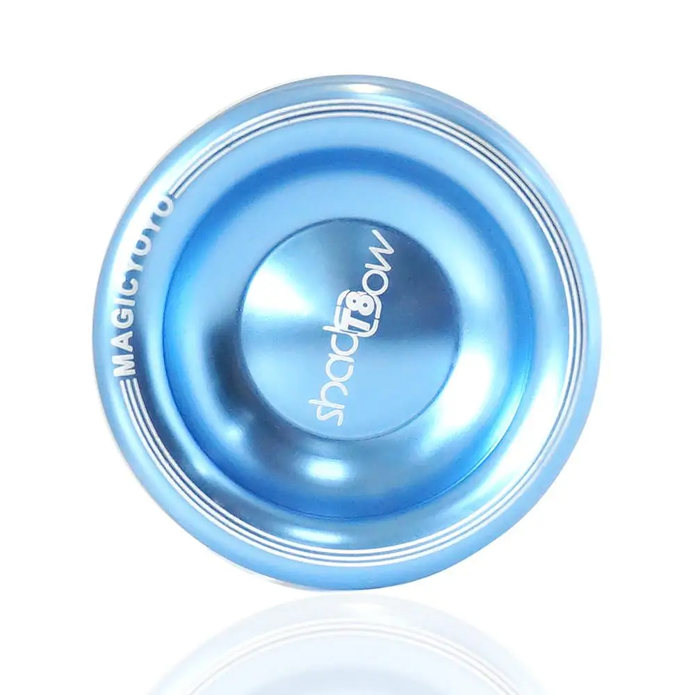 MAGICYOYO T8 Алюминий сплава металла, профессиональное синее йо-йо D56.5mm Ширина 35,7mm 8-шариковый подшипник с веревкой YO-YO игрушки подарок для малыша
