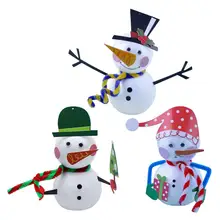 3 упаковки пены Снеговик ручной работы творческий милый DIY материал для класса детей