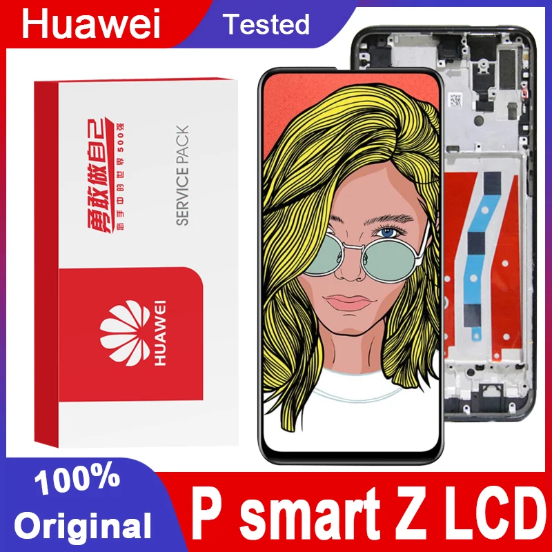 Оригинальный сменный дисплей 6 59 дюйма для Huawei P Smart Z LCD Y9 Prime 2019 ЖК STK LX1 сенсорный