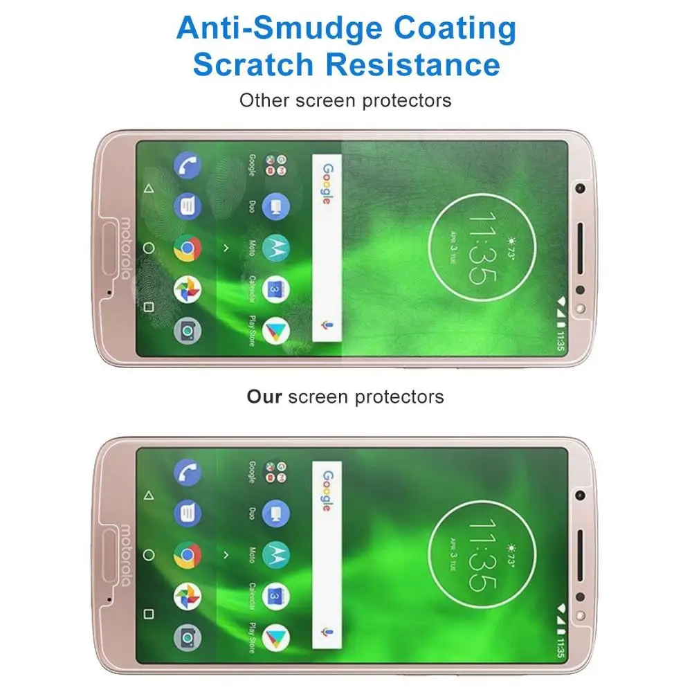 2 шт закаленное стекло для moto g 6 g7 play plus power e5 e4 Защитное стекло для moto g 7 plus Защитная пленка для экрана