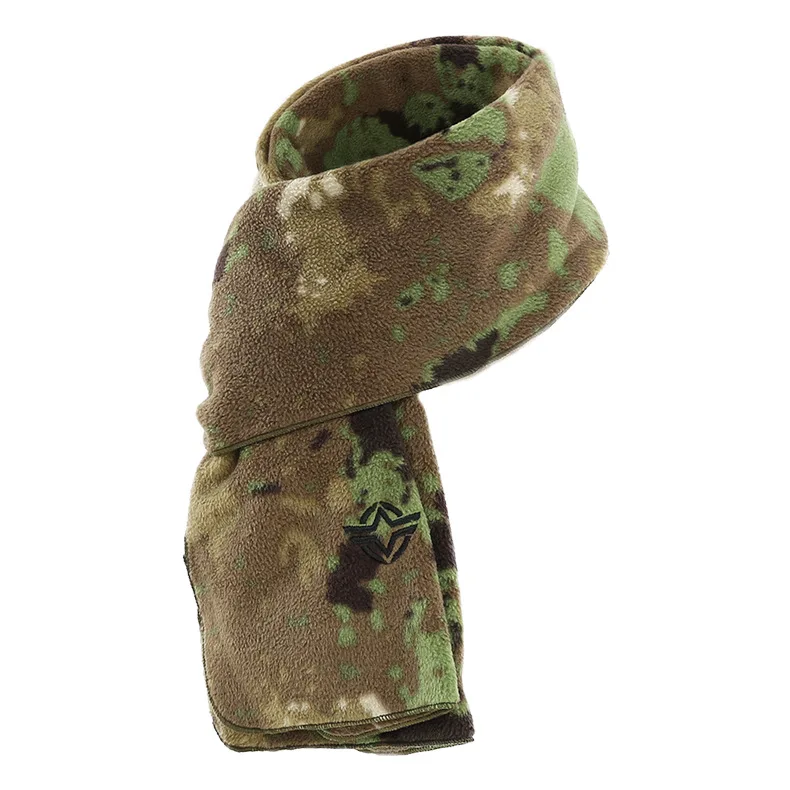 

Winter Tactical Climbing Thick Fleece Warm Scarf Men Outdoor Military Army Hiking Windproof Camouflage Scarf Hunting Accessories