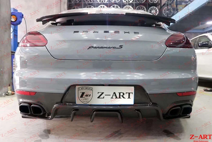 Z-ART, набор для настройки из настоящего углеродного волокна для Panamera-, комплект для кузова из углеродного волокна для Porsche 970 970,2 из углеродного волокна aerokit