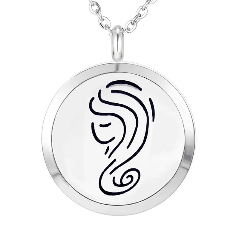 417 Essential Oil Diffuser Locket Pendant Necklace