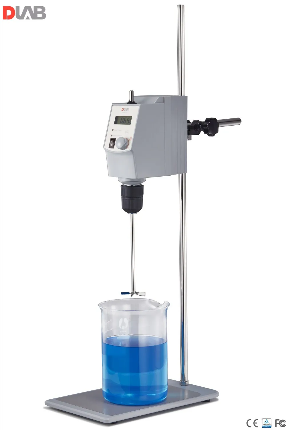 

Overhead Stirrer OS40-Pro LCD Digital Enhanced Magnetic Stirrer Max.stirring Quantity 40L With Plate Stand & Propeller Stirrer