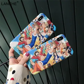 

LANCHE ONE PIECE Japan Anime Phone Case For Xiaomi mi 8 9 lite 8 9 se 9 Pro Case For Xiaomi Redmi Note 7 Note 8 Pro K20 K30 Capa