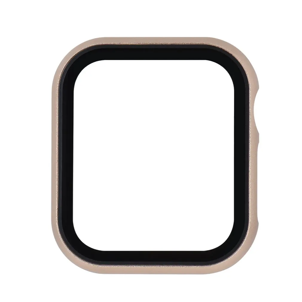 Защитная прозрачная защитная пленка для часов 4, 40 мм, 44 мм, не закаленное стекло для Apple Watch 3, 2, 1, 38 мм, 42 мм - Цвет: gold