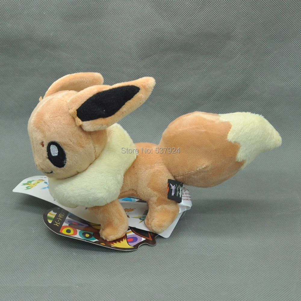 Новая 6 стилей Eevee 5-1" 13-30 см плюшевая кукла