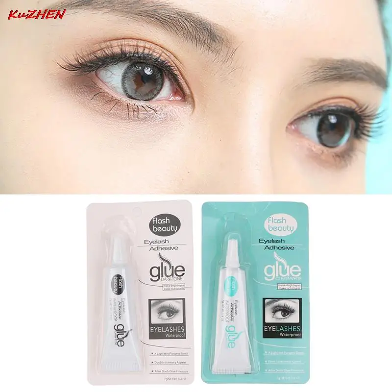 Professional Eyelash Glue Black White Waterproof Eye Lash False Eyelashes Makeup Adhesive Cosmetic Extension Tools Dropship | Красота и