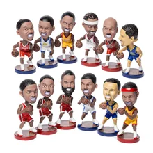 Q версия NBA баскетбольная звезда Коби Джордан Харден айверсен качающаяся голова кукла автомобильные украшения автомобильные аксессуары автомобильные принадлежности украшение