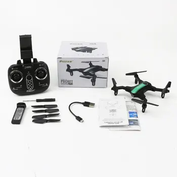 

Foldable Drone WIFI RC Quadcopter With Remote Controller Altitude Hold Wireless Helicopter Portable RC Model