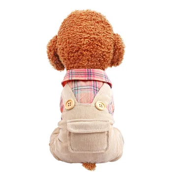 

Cute Lattice Pet Cat Dog Summer Vest Pajamas Overalls Clothes For Yorkie Poodle Small Dog Puppy Jacket Coat Dog Costume Clothing