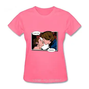 

women princess leia rebel Kiss Men t-shirt Star Wars T shirt fitness Lovers Tops Hipster valentine couples tees shirt camisetas