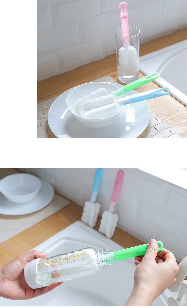 Красочные длинные толстые decontrutable xi bei plastic пластиковые сильные длинные ручки бутылки кисти qu wu shua чашки кисти производители Direc