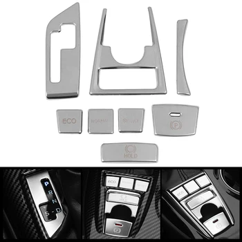

Car Stainless Steel Electronic Hand Brake Button Panel Trim Cover Sticker for Toyota Camry 70 XV70 2018-2020 Accessories