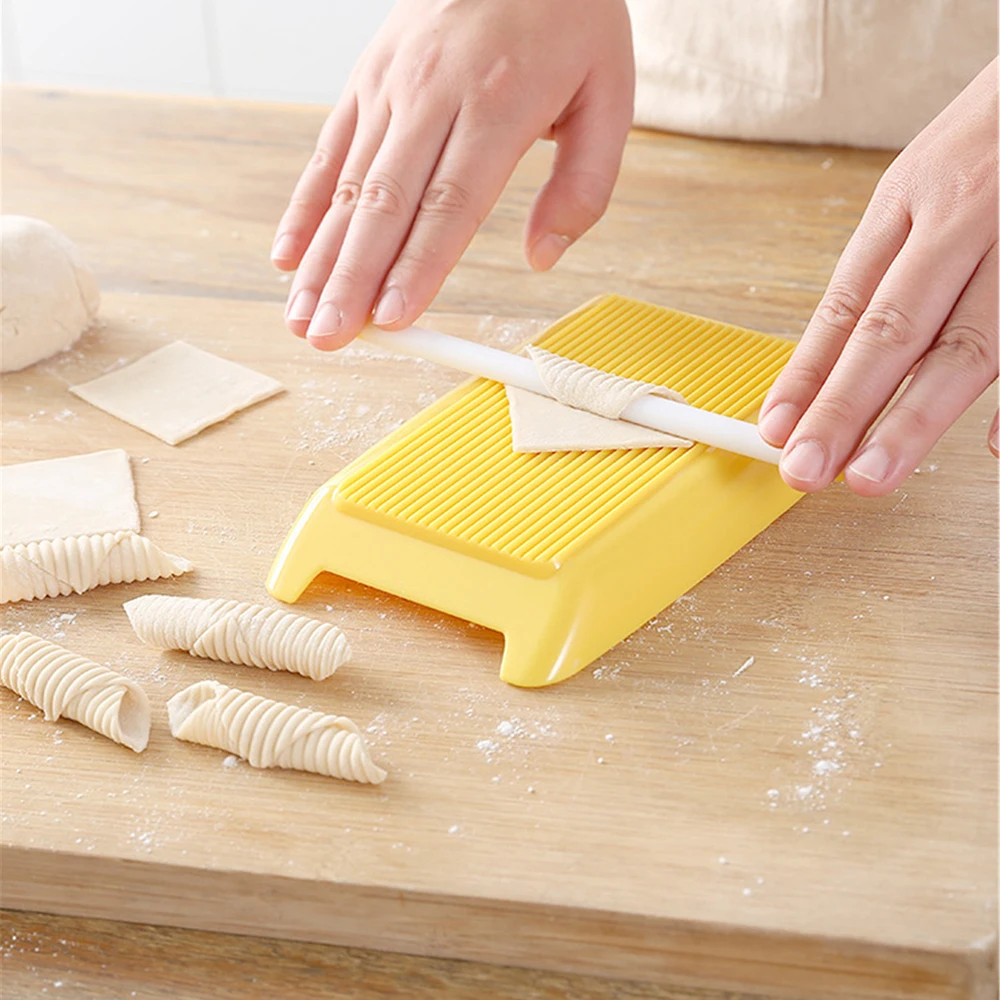 Пластиковые макароны доска спагетти макароны Gnocchi производитель Скалка детские пищевые добавки формы штампы кухонный инструмент