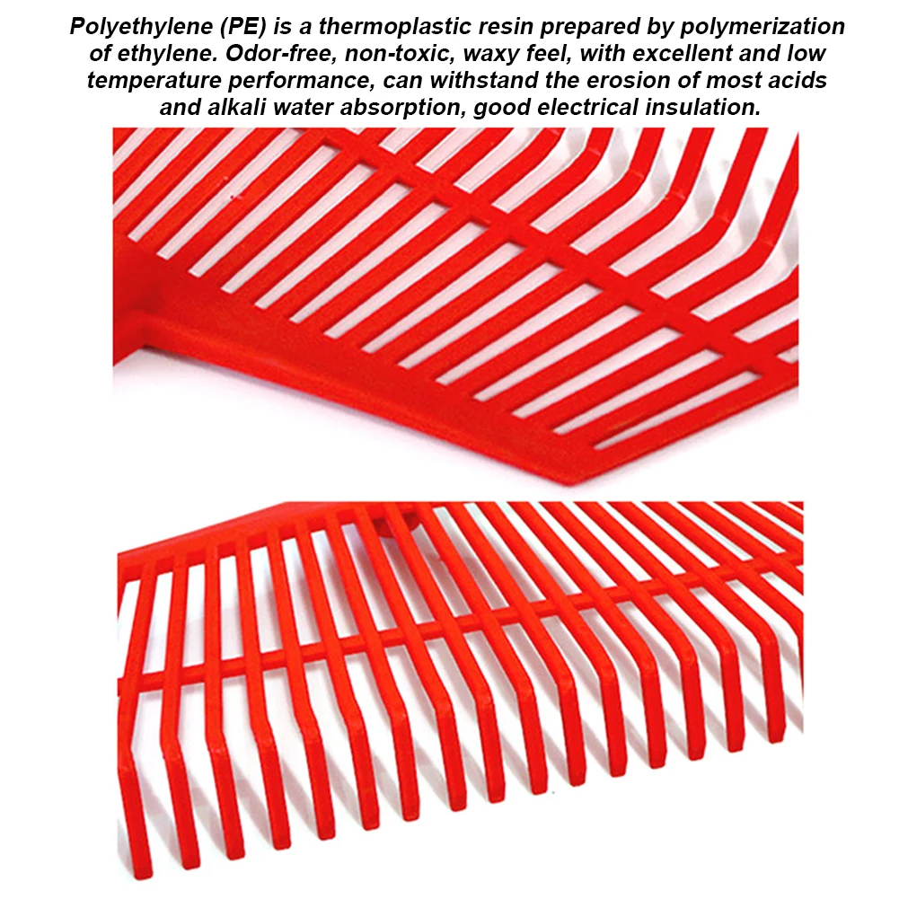 Замена травяные грабли нетоксичные пластиковые портативные чистящие 26 зубов садовые инструменты сельскохозяйственные свободные почвы без запаха практичные