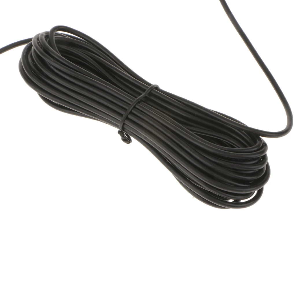 2Pcs Wifi Antenna Extension Cable RP-SMA Male to RP-SMA Female Router Extender Cord 9m/30ft & 6m/20ft