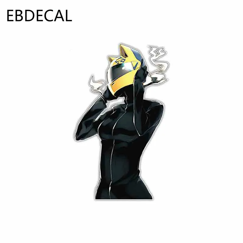 EBdecal Helmet Cartoon Funny Car Bumper Window Wall Suitcase Decal Sticker Decals DIY Decor CT31043 |