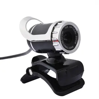 

HD Webcam 12.0M Pixels CMOS USB Web Camera Digital Video Camera With Microphone 360 Degree Rotation Clip-On PC Laptop