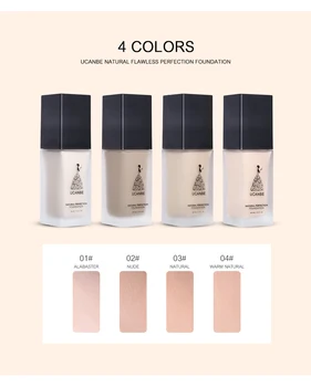 

Liquid Foundation Makeup Natural Perfect Long Lasting Waterproof Face Coverage Concealer Cosmetics Base Primer BB Cream
