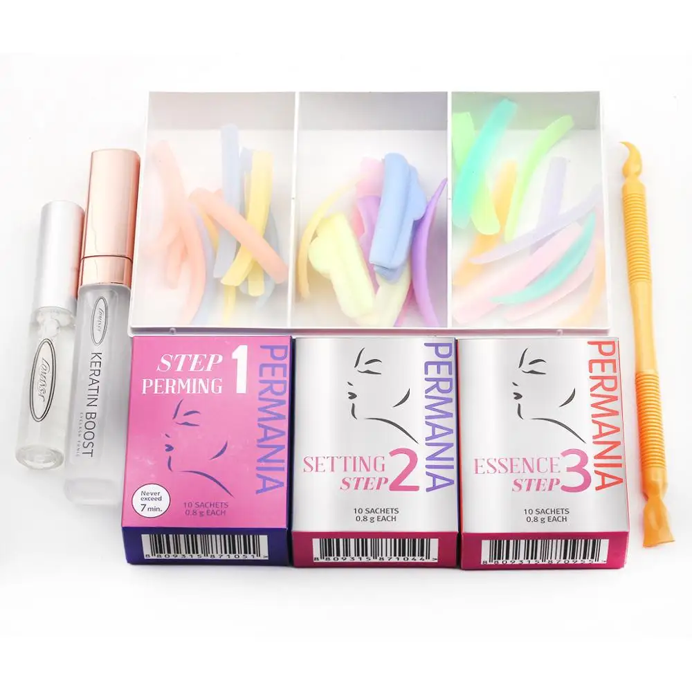  Professional Lash Lifting Kit for Eyelash Lift Perming with keratin Boost Rods Glue Adhesive