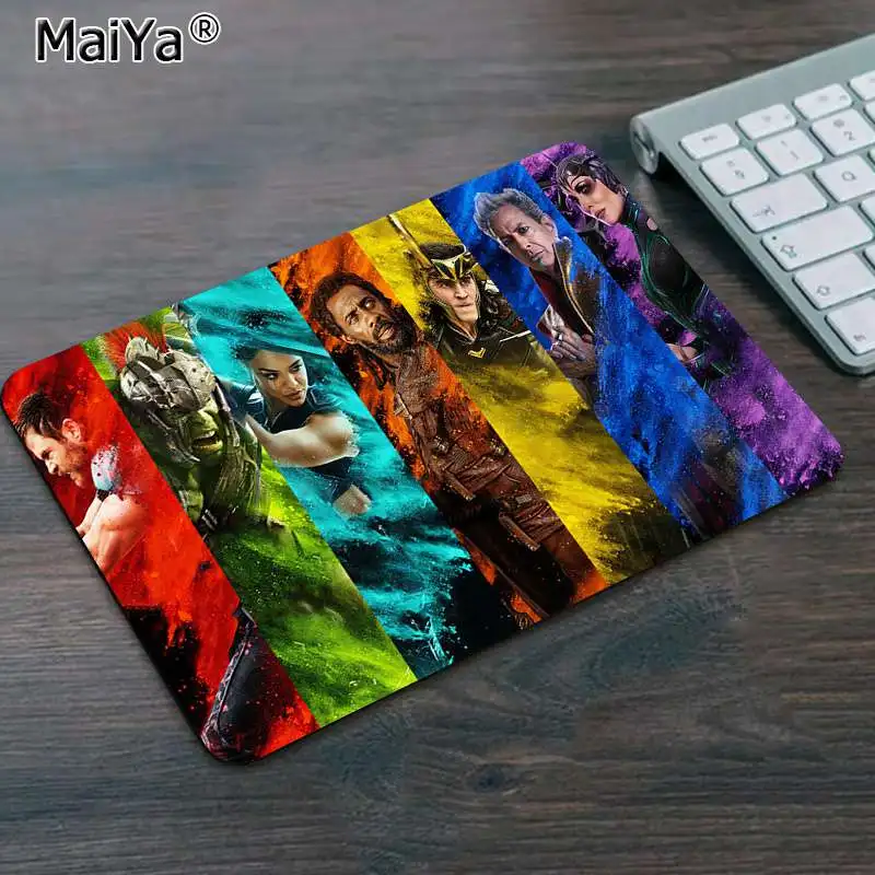 Not Lock Edge20x25cm Коврик для мыши Maiya The Avengers movie Locking Edge версия для игры скорость/контроль большой игровой коврик для мыши - Цвет: Not Lock Edge20x25cm