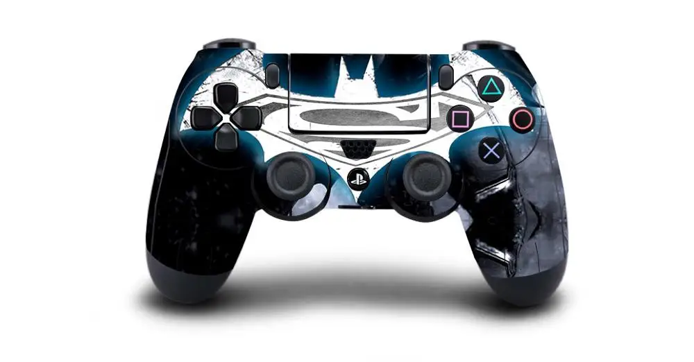 QBTM0334 Бэтмен Защитная крышка наклейка для PS4 контроллер кожи для Playstation 4 Pro тонкая наклейка PS4 Кожа Наклейка Виниловые аксессуары - Цвет: QBTM0334