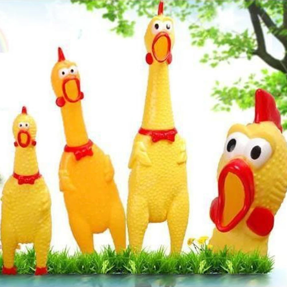 Горячая Распродажа! Пищалка кричащая курица медленно поднимающаяся вентиляционная пищалка игрушки для снятия стресса подарок
