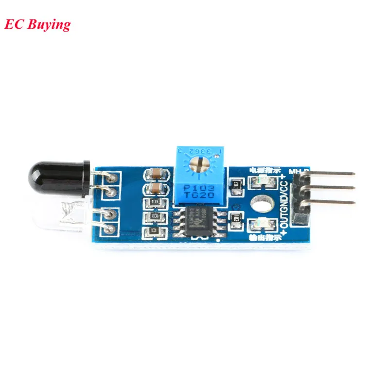 IR Infrared Obstacle Avoidance Sensor Module for Arduino Smart Car ...