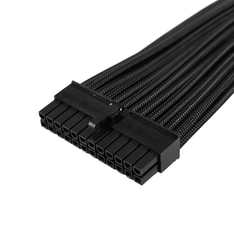 Базовый комплект удлинительных кабелей 1 шт. ATX 24Pin/EPS 4 + 4pin/PCI E 8Pin/PCI 6Pin