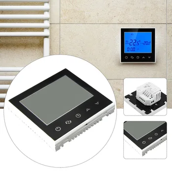 

Smart Thermostat Digital Electric Heating Home Office School Floor High-power Touch Screen Bedroom Programmable LCD Display