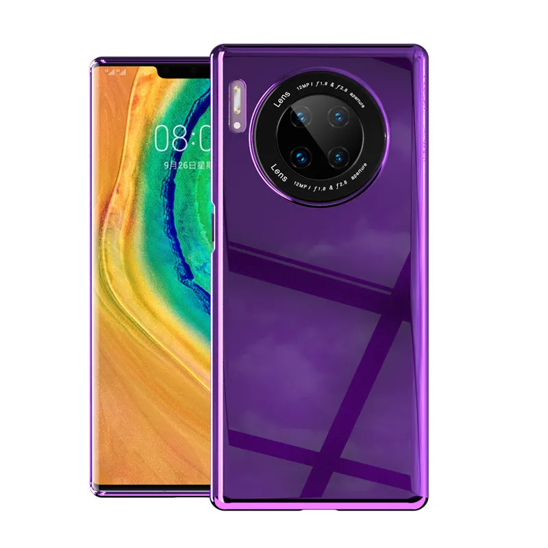 Quzong зеркальный чехол для телефона для huawei mate 30 Pro чехол s Гибридный Пластиковый 2в1 задняя крышка для huawei mate 30 Pro Capa Coque