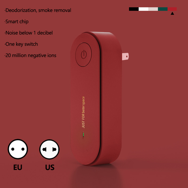 Purifier Air Cleaner for Home HEPA Filters USB cable Low Noise Portable Car home xiomi Air Purifier with Night Light Desktop