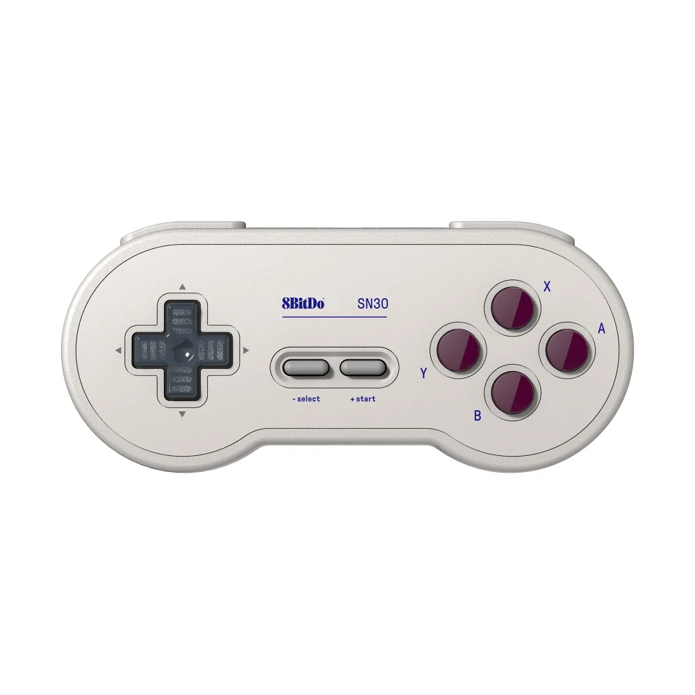 Беспроводной Bluetooth контроллер 8bitdo SN30 джойстик радужного цвета с поддержкой Nintendo