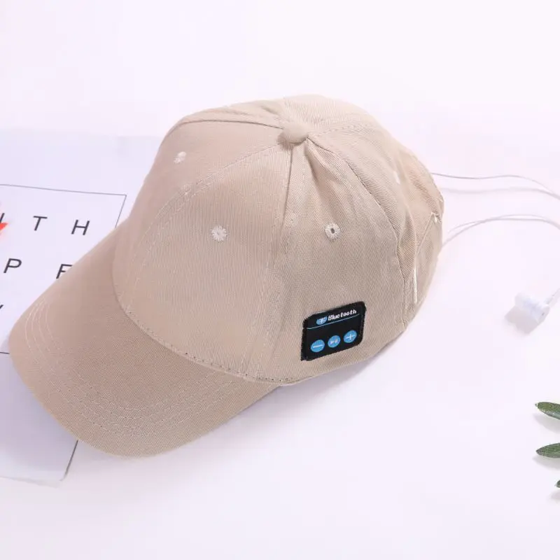 Беспроводные наушники Bluetooth наушники для Bluetooth музыкальная Кепка для мужчин/женщин Открытый Отдых громкой связи бейсбольная шляпа