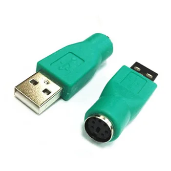 

PS2 Female To USB Male Connector Adapter Converter USB Type A For Keyboard