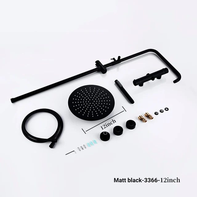 Matt black-12inch