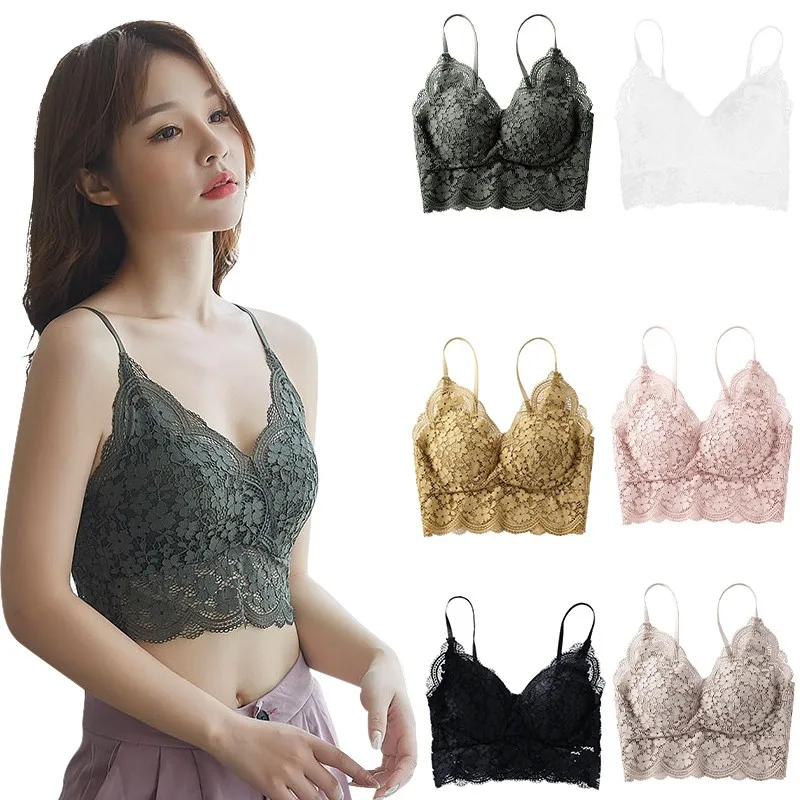 Сексуальный женский кружевной Бюстгальтер Bralette во французском стиле нижнее