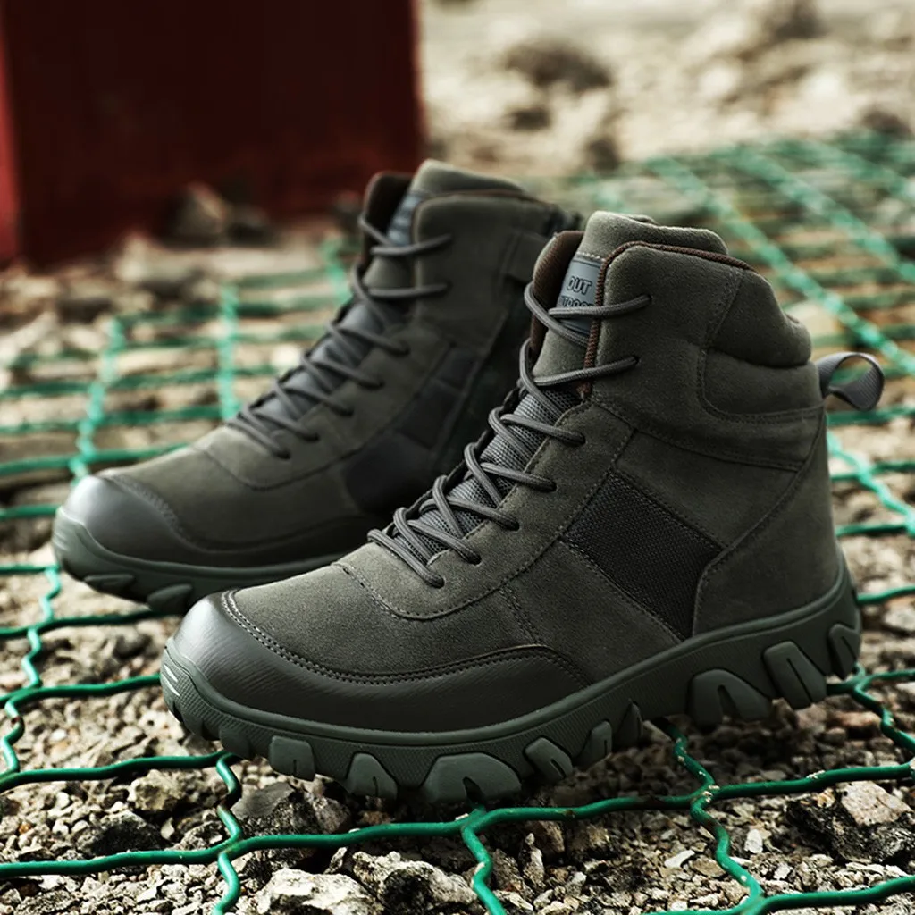 Мужская обувь; модные ботинки для мужчин; zapatos de hombre; Мужская Нескользящая спортивная обувь для альпинизма; тактическая рабочая обувь для альпинизма