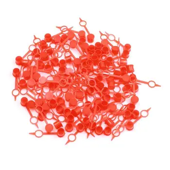 

LOT 100 Grease Nipple Caps Red Dust Caps Covers M6 M8 M10