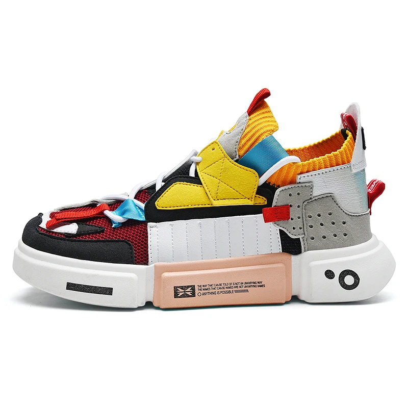 Мужская обувь Летняя дышащая для пары модная в Корейском стиле Повседневная