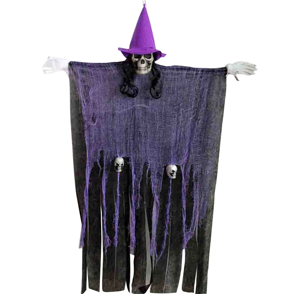 

Home Halloween Door Curtain Scary Ornaments Hanging Festival Atmosphere DIY Party Decoration Bar Haunted House Wall Skull Design