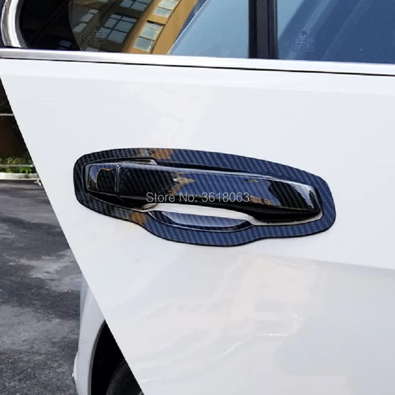 Для Volkswagen VW Golf 7- ABS Хромированная Автомобильная дверная ручка, накладка на рамку, наклейка для внешней отделки автомобиля, аксессуары для украшения