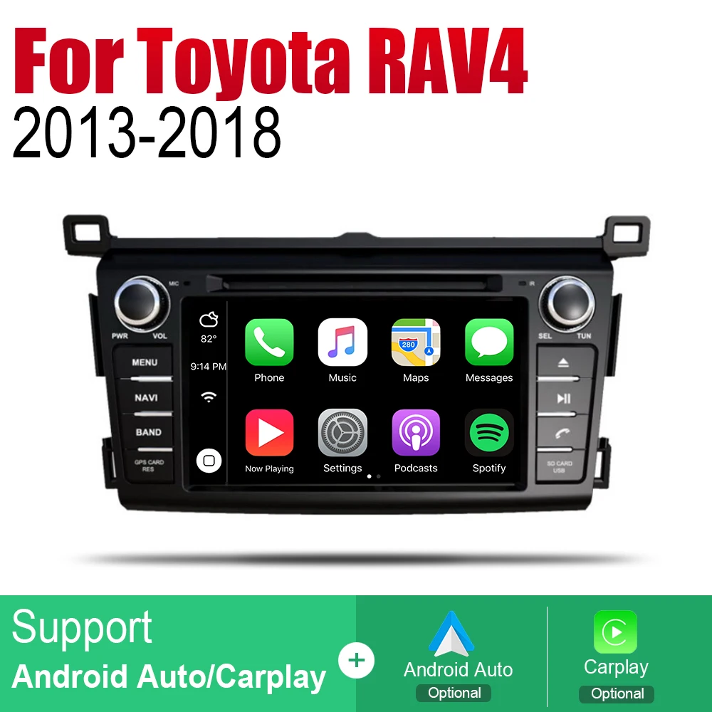ZaiXi Android автомобильный Радио Стерео gps навигация для Toyota RAV4 2013~ Bluetooth wifi 2din автомобильный Радио стерео Мультимедийный Плеер