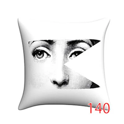 Ретро rosenthal Piero fornasetti в европейском стиле декоративная подушка, подушка с сердцевина из хлопчатобумажной пряжи подушка для офисного кресла Винтаж декоративная подушка для дома - Цвет: 8