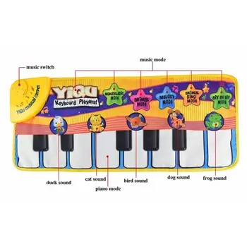 

Baby Toys Music Sound Funny Farm Animal Kids Baby Children Play Mat Musical Carpet Children's Playmate Intelligece Toy