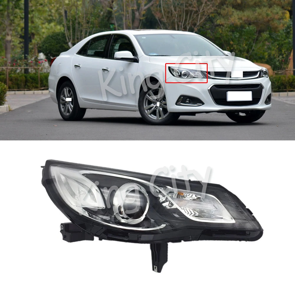 Capqx для Chevrolet Malibu 16-18 Передняя водительская Фара ходовой свет дневной налобный фонарь галогенная фара в сборке