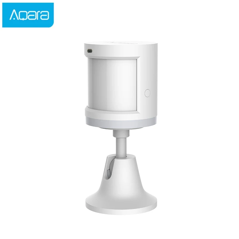 Aqara, датчик человеческого тела, умный датчик движения тела, Zigbee, соединительный держатель, подставка для работы, приложение Mihome, поддержка Homekit